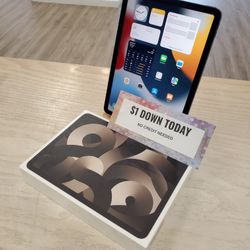 256GB Apple IPad Air 4 / Apple IPad Air 5 Tablet - $1 Down Today - NO CREDIT Needed