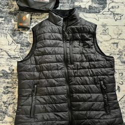 Mens Heated Vest With Power Bank