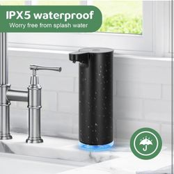 NEW IN BOX Automatic Hand Soap Dispenser Touchless: Foaming Soap Dispenser Stainless Steel - Free Touch Electric Soap Dispenser Rechargeable with Sens