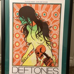 Deftones Jermaine Rogers AP Concert Poster