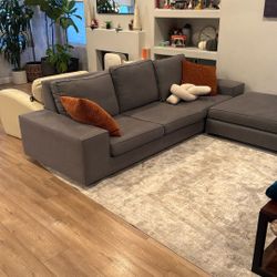 Couch and ottoman 