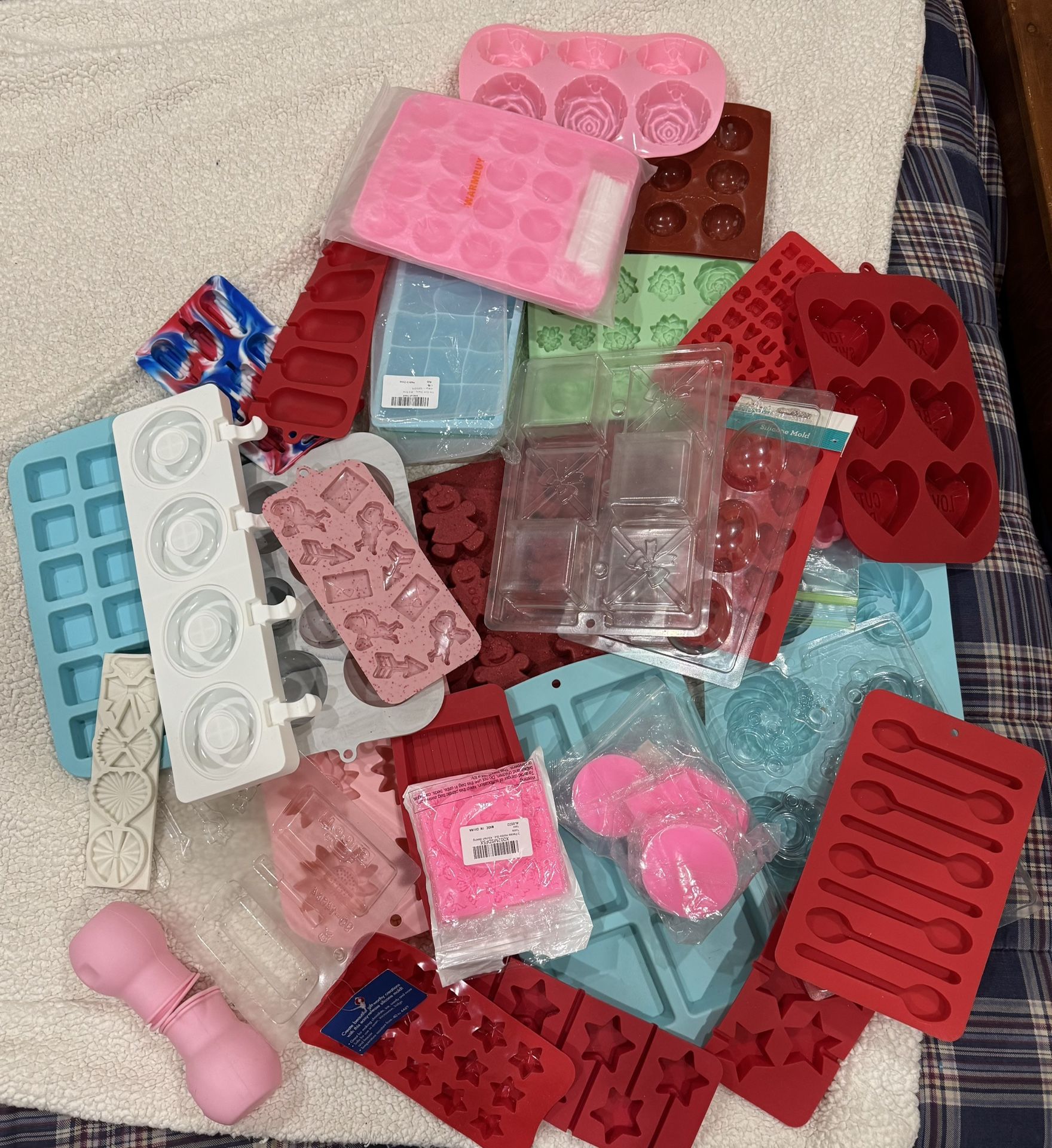Assorted Silicone Molds