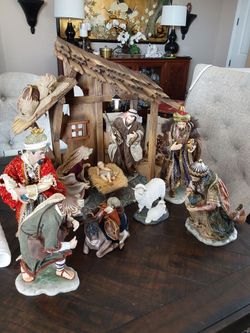 Sam's club  vintage Ornate Nativity