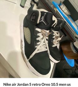 Jordan retro 5 Oreo size 10.5 ,$100$