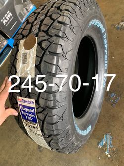 4 new 235-70-17 bfgoodrich