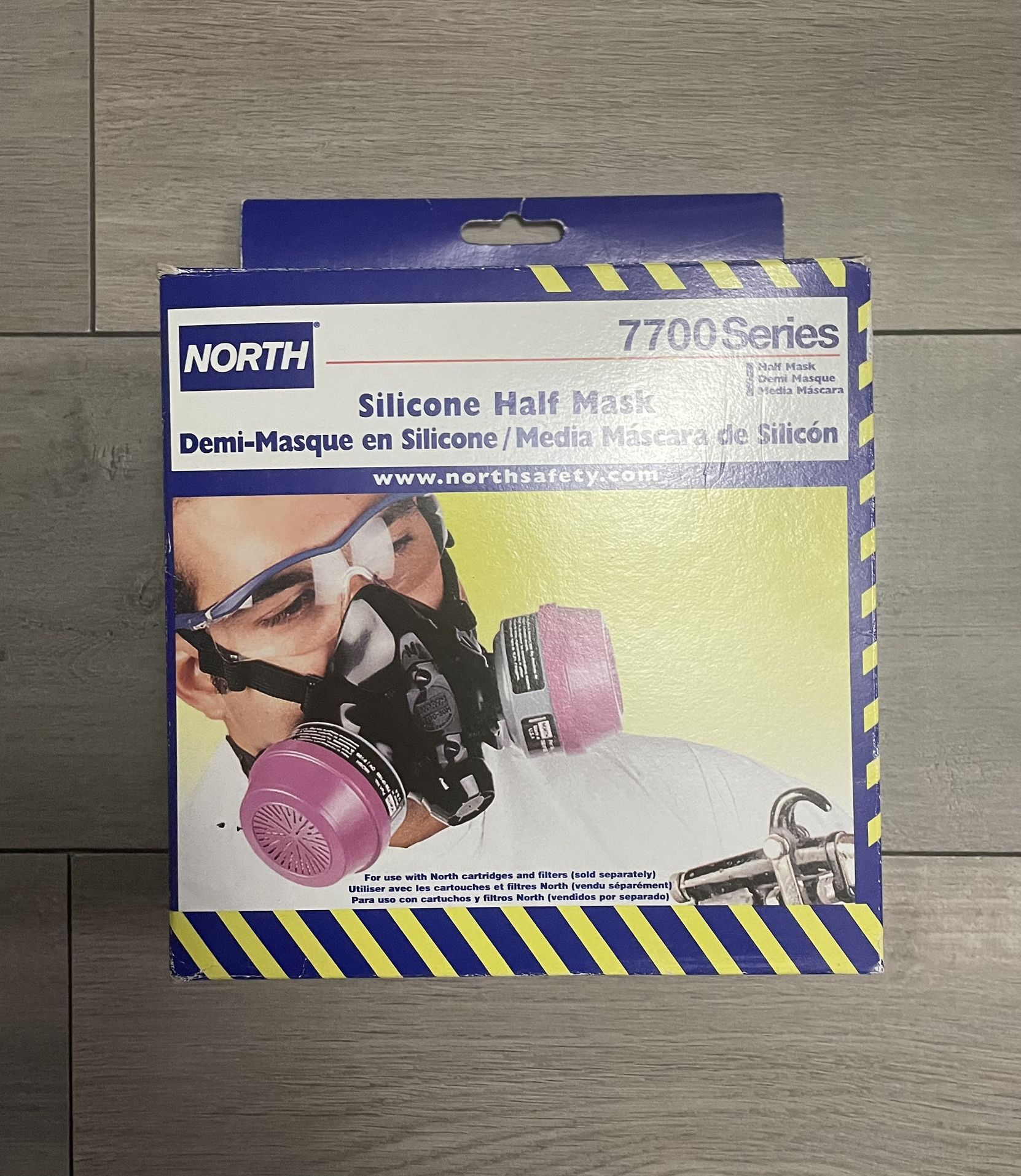 NORTH 7700 Silicone Half Face work mask