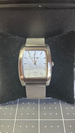 Fossil unisex watch, adjustable band