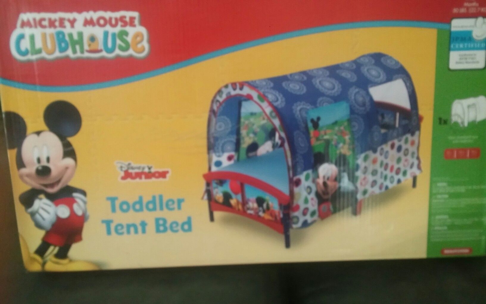 New Mickey Mouse tent bed