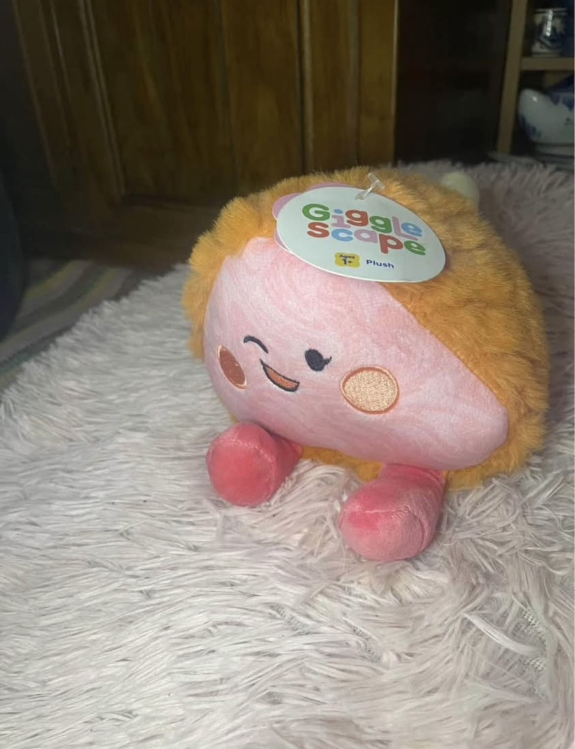New GiggleScape Ham Plush Toy 