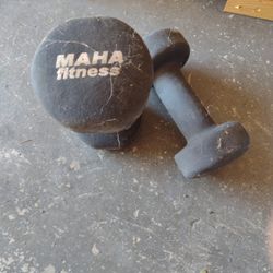 Maha Fitness 10lb Dumbbells 