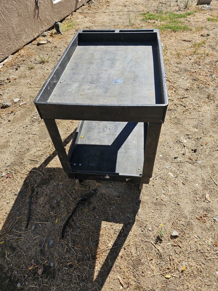 Two Shelf Heavy Duty In Black