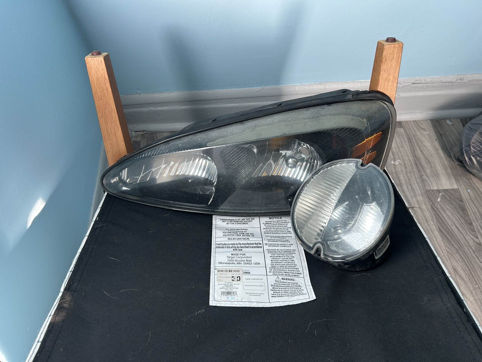 04-08 Pontiac Grand Prix Headlight Fog Light 