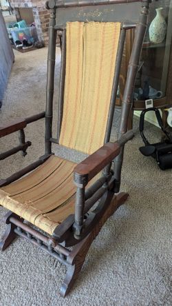 Antique Platform Rocking Chair