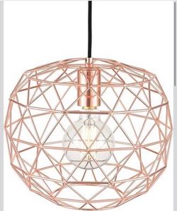 Set of four Light Society LS-C135-RG Rose Gold Fixture