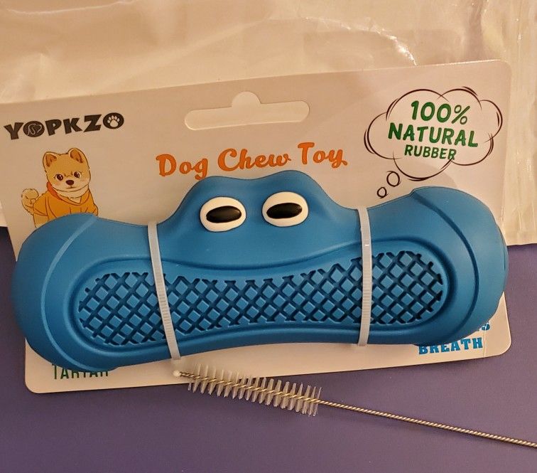 Dog Chew Toy 100% Natural Rubber