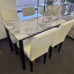 Dining Table With 4 Chairs