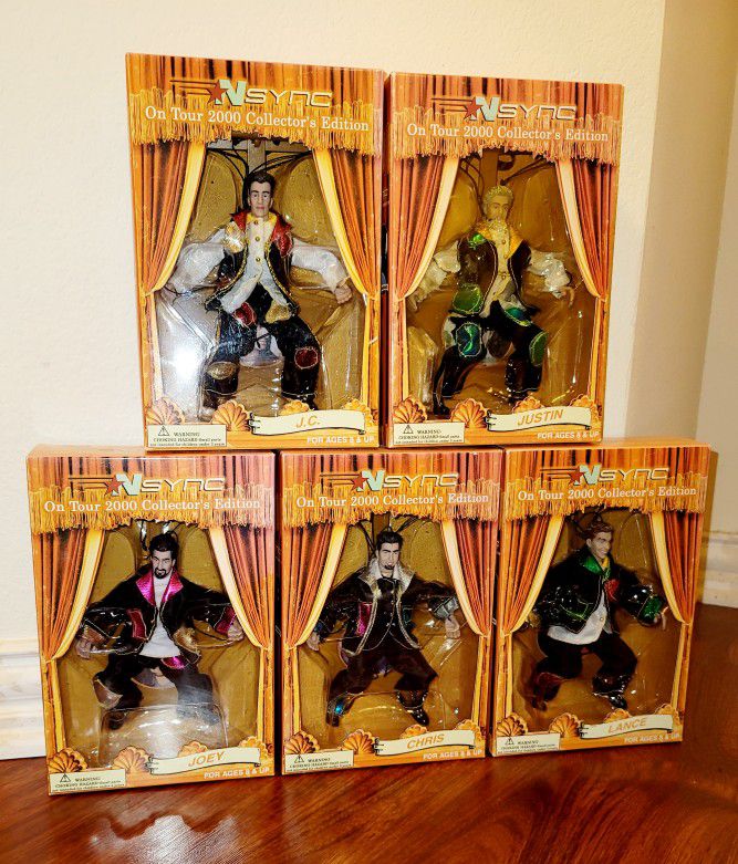 New NSYNC Action Figures