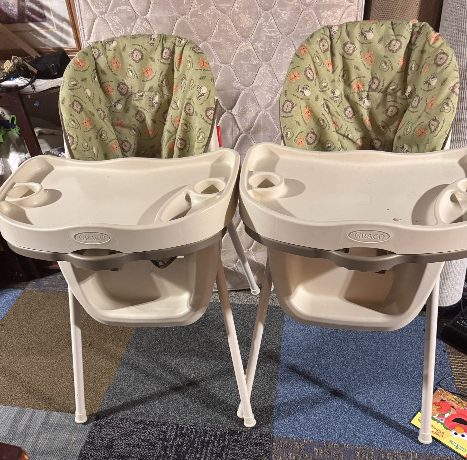 $70 Double Set Of High Chairs