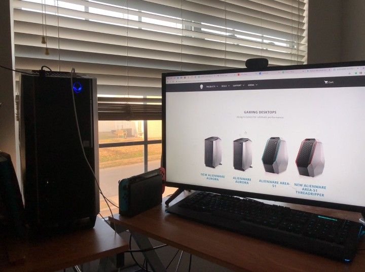 Gaming Pc Alienware 👽 With Acer 34" Monitor