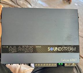Soundstream RN4.1400D Rubicon Nano 1400W Class D 4-Channel Amplifier
