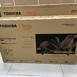 Toshiba 55” Fire TV 4K LED! $379 Cash Or Card!!