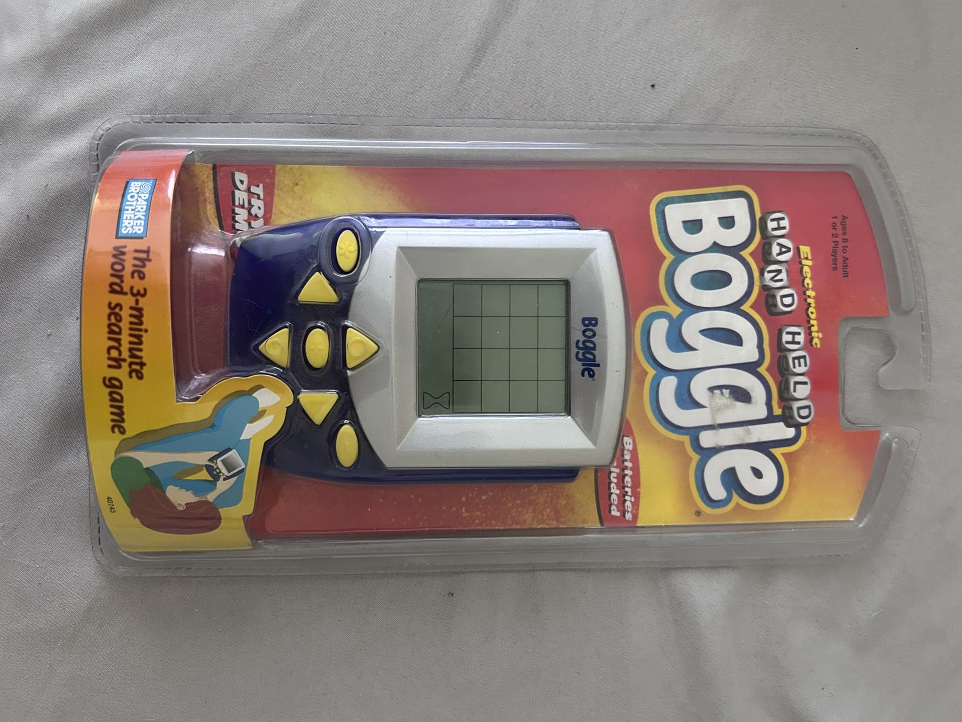 Electronic Handheld Boggle Game