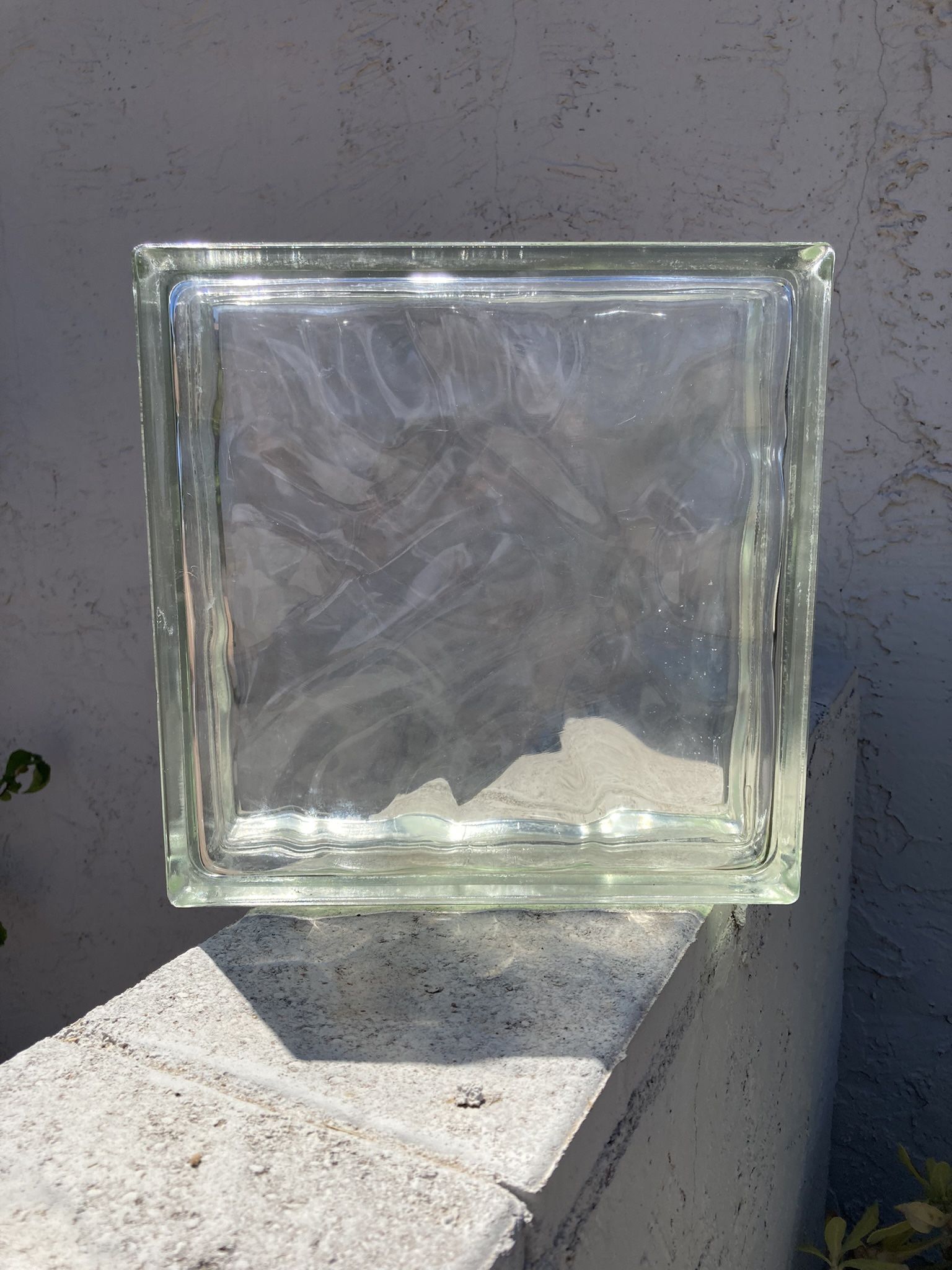 Vintage Glass Block 12x12”