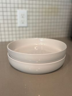 White plates