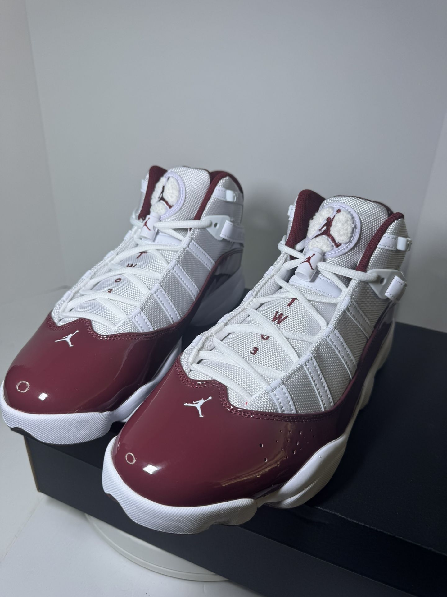 Jordan 6 Rings White/team Red Sz 11