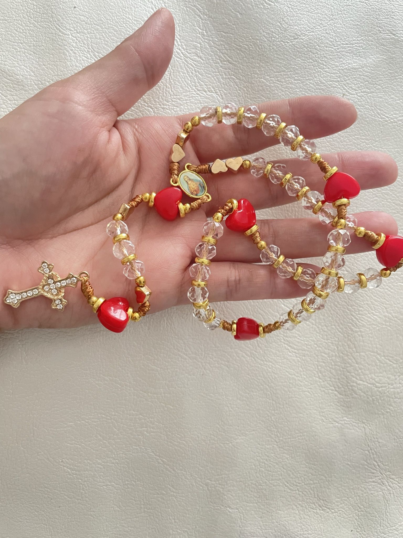 Sacred Heart Of Jesus Chaplet Necklace