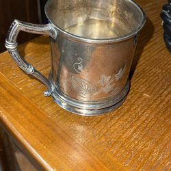 Vintage Antique Sterling Silver Cup 188A