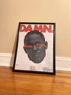 Kendrick Lamar “DAMN” Album Poster