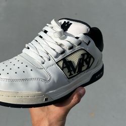Amiri MA-1 Low Top Sneaker White Black US 9