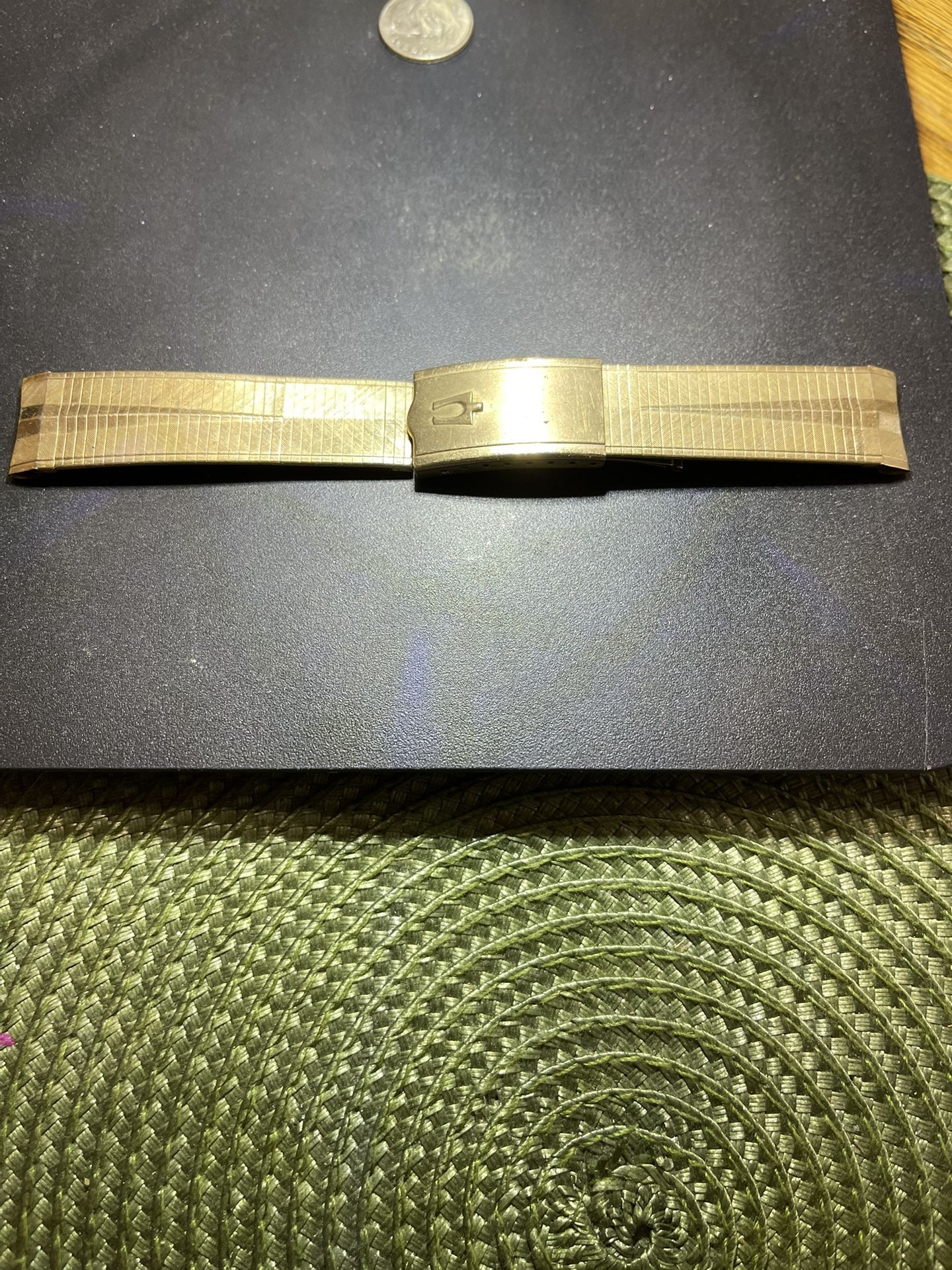Vintage Duchess Accutron 10K Gold Watch Bracelet