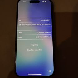 I Phone 15 Black Color  128GB