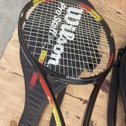 4 Tennis Racquets 