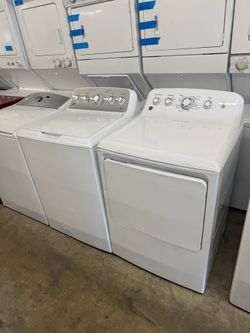Used GE Washer and Gas Dryer Top Load Big Capacity