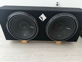 Subwoofers Rockford Fosgate P2  12s w/box