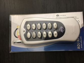 Adj rfc light fixture remote