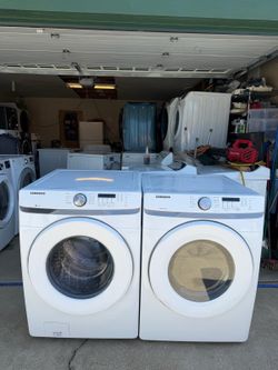 Samsung washer and electric dryer
