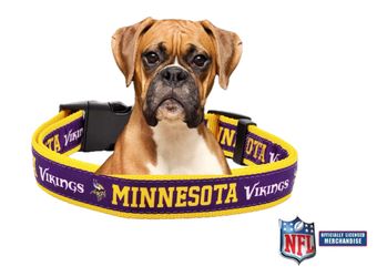DOG 🏈 COLLAR Minnesota VIKINGS