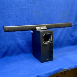 Rockville Rockbar 40” 400W Soundbar W/ Wireless Subwoofer/Bluetooth/HDMI 11047180