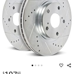 New Drilled Slotted Rotors For Mazda