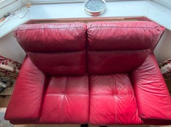 Leather seat