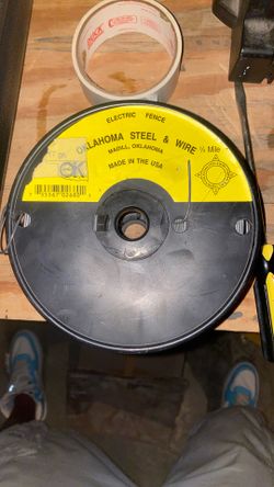 1/4 Mile Oklahoma Steel And Wire Vintage A Bd Strong Made USA 