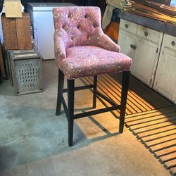 World Market Upholstered Barstool