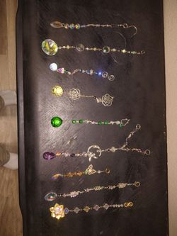 Beads and charms suncatchers