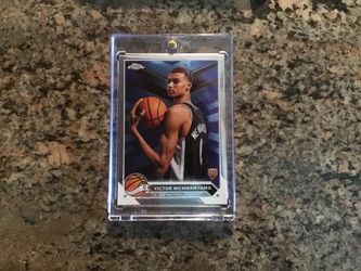 2024 topps chrome victor wembanyama rookie card