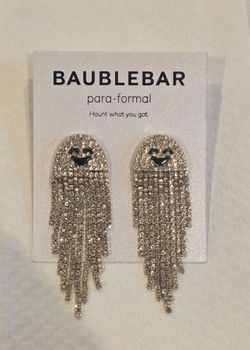 Baublebar Pave Drop Ghost Blingy Earrings
