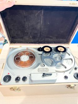 1951 Berlant Concertone (Model 1401) Magnetic Tape Recorder Antique Vintage 50s